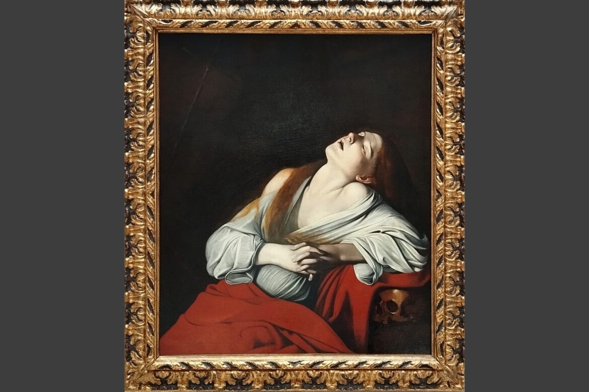 Madeleine en extase d’après le Caravage ( XVIIe s.) : qui est l’indépendante Marie de Magdala ?