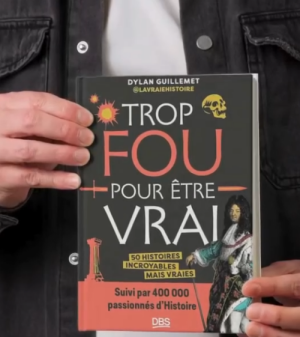 Oui, c’est « Trop fou pour être vrai » qui fera le bonheur des amateurs d’histoire !